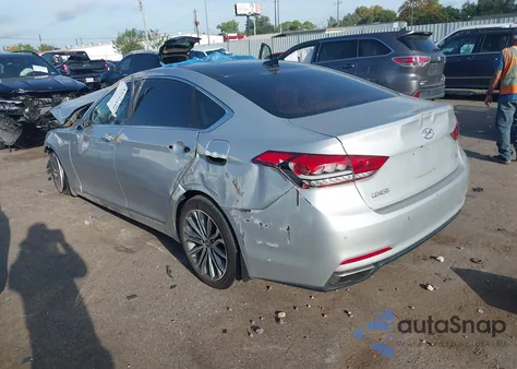 2015 Hyundai Genesis 3.8 from USA, damaged, VIN KMHGN4JE1FU090550